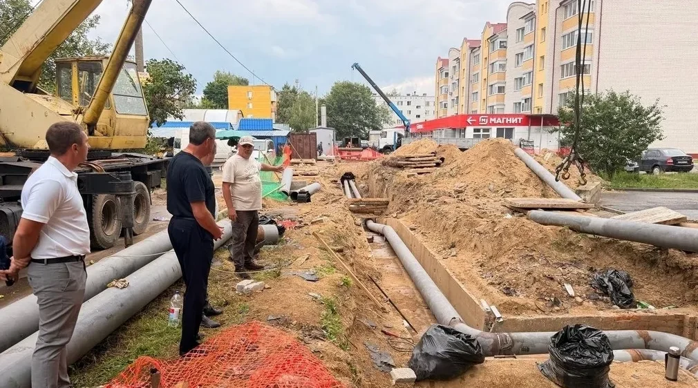 В Клинцах обновляют тепло‑ и водопроводные сети