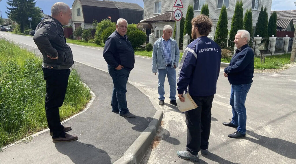 В Бежице завершается капремонт улиц Маяковского и Гончарова