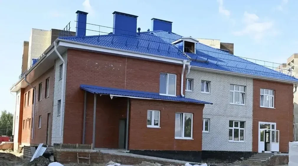 Новый детсад в поселке Свень будет готов к ноябрю