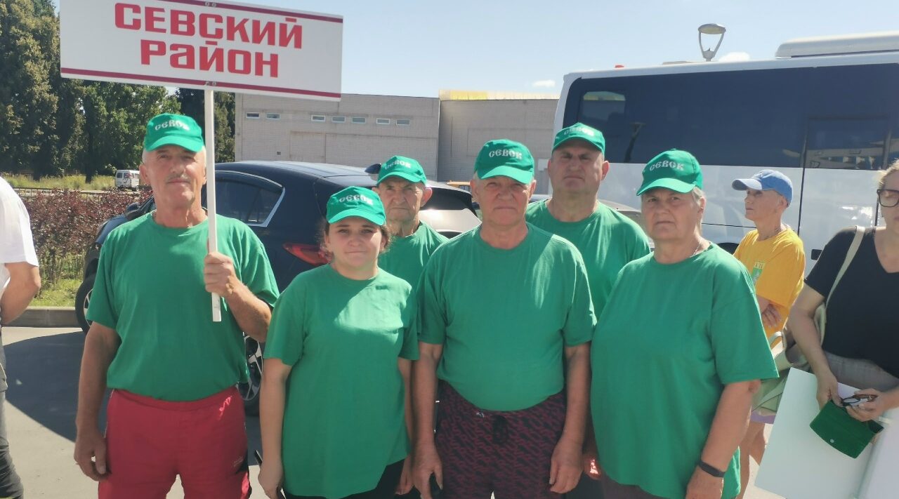 Команда Севского района приняла участие в Спартакиаде пенсионеров Брянской области