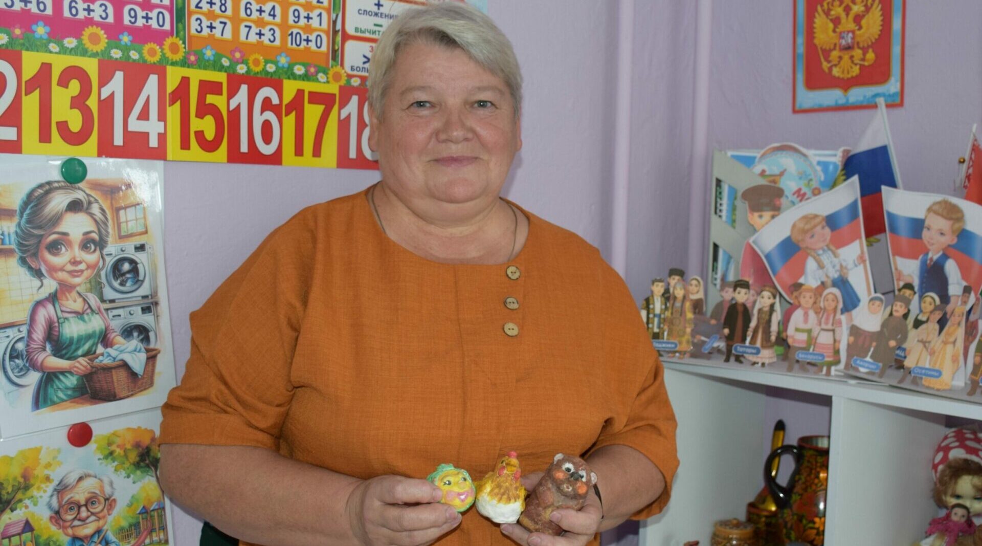 Воспитатель климовской «Капитошки» награждена Почётной грамотой Минпросвещения РФ