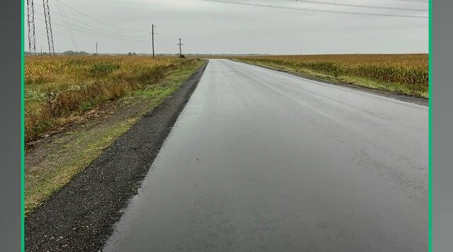В Комаричском районе завершается ремонт участка автодороги «Украина» – Комаричи