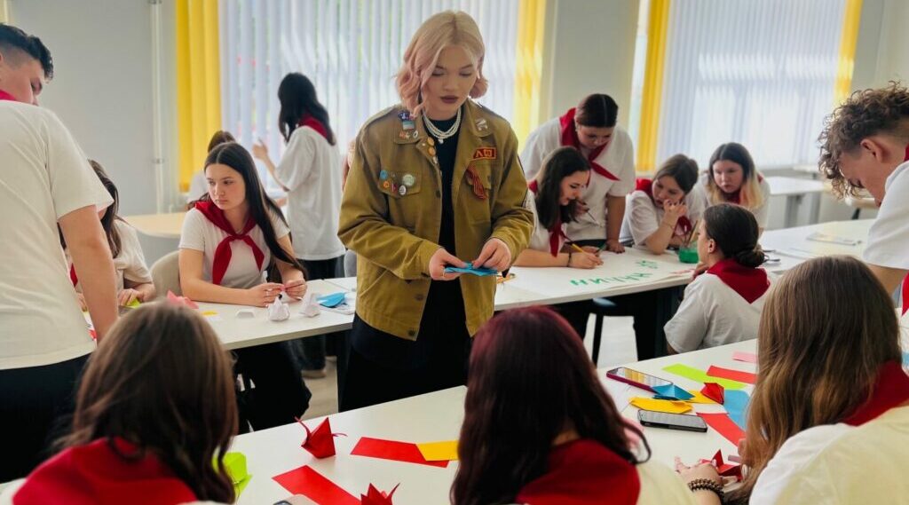 Юлия Климина — лучший вожатый России