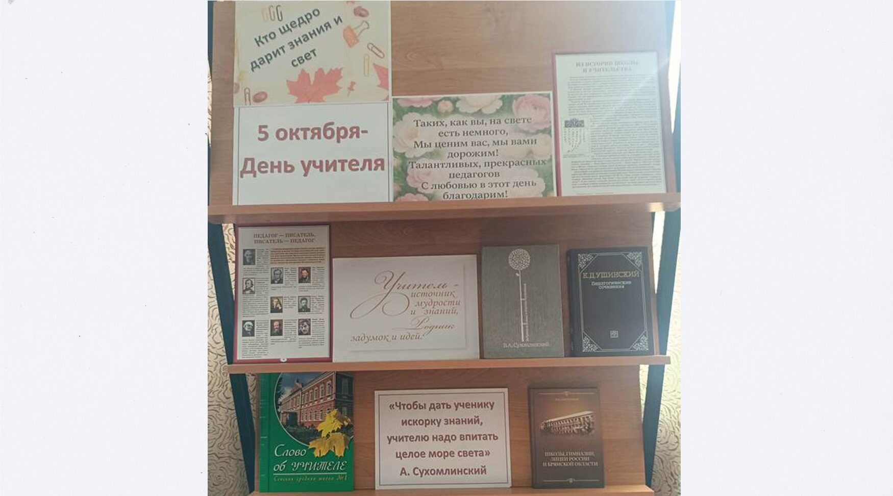 В Севской центральной библиотеке оформлена книжная выставка