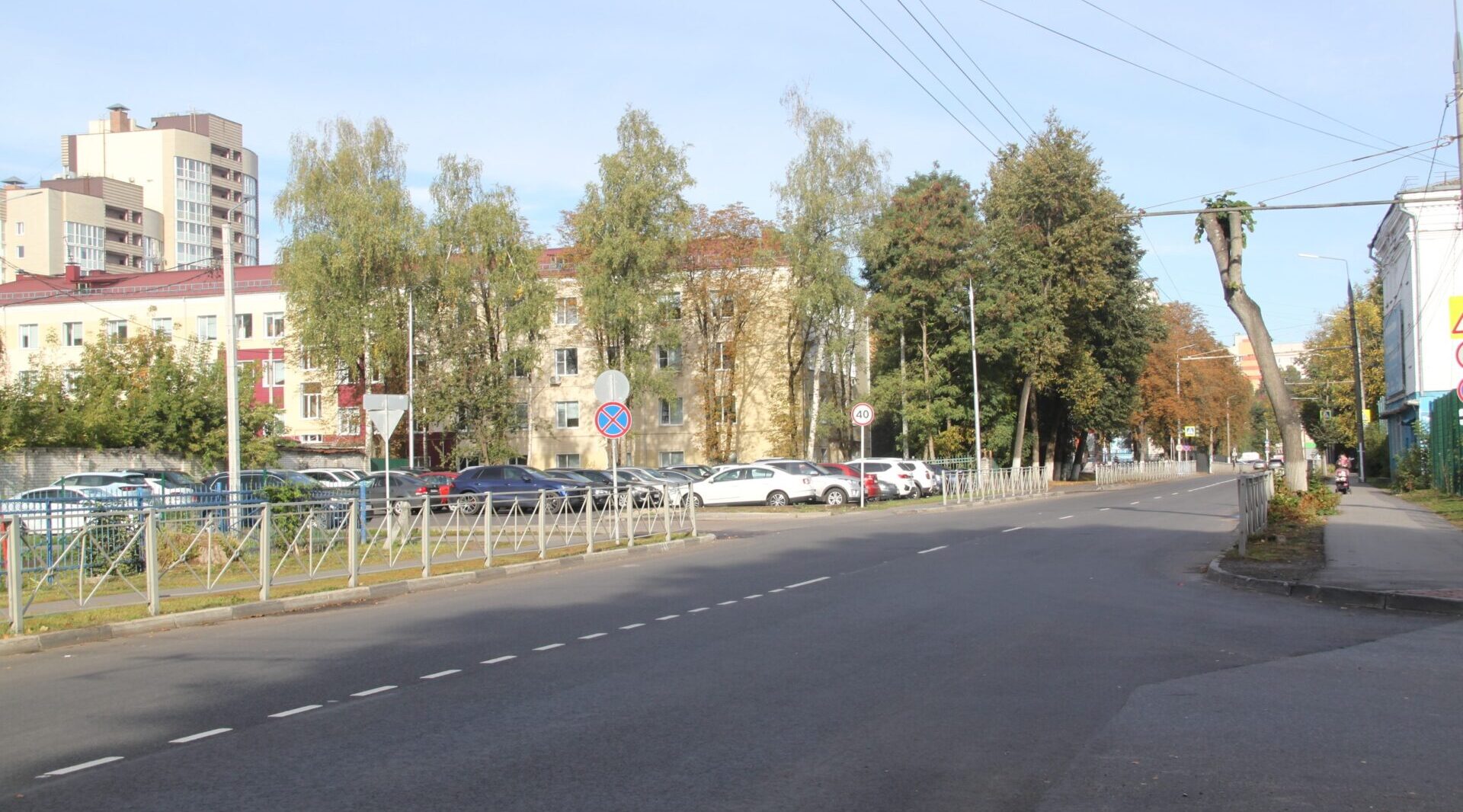 В Брянске обновлены дороги, ведущие к медучреждениям