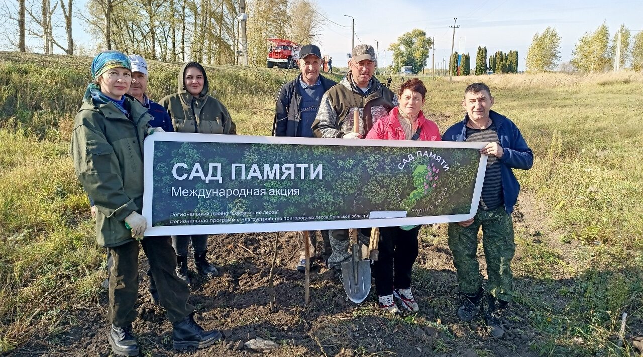 В Севске посадили 80 лип в честь 880‑летия города